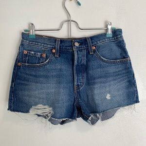 Levi denim shorts